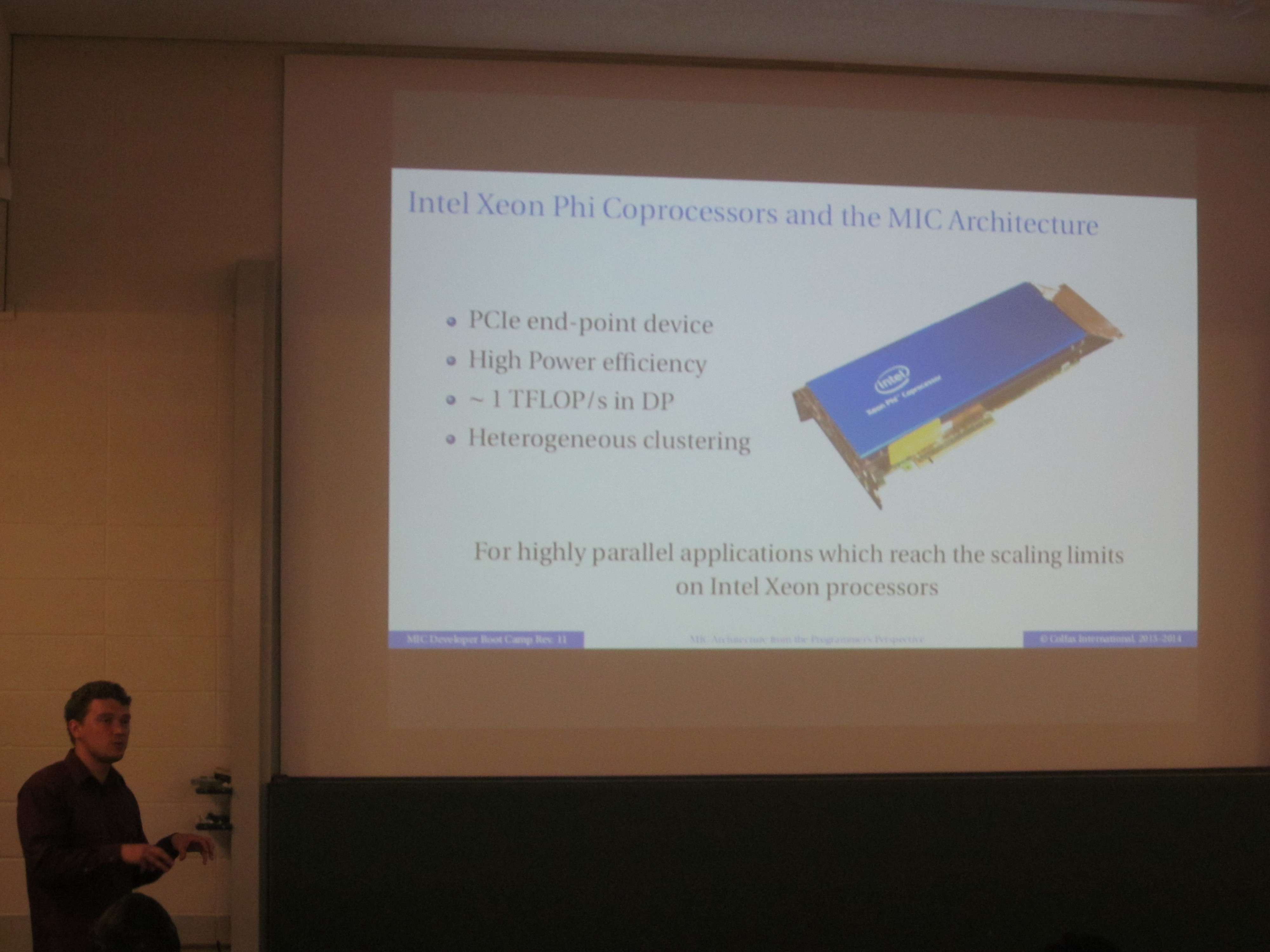 CIRC Workshop on the Intel Phi Accelerator by Intel